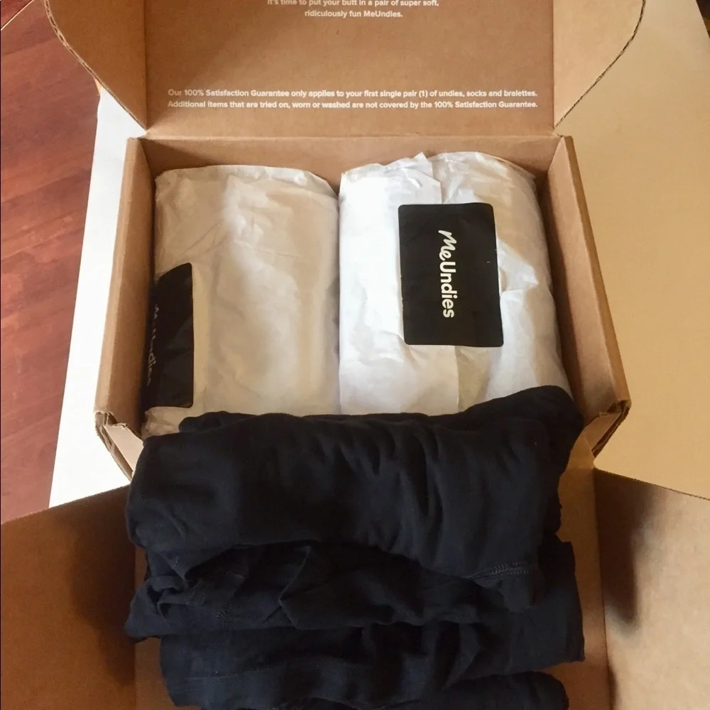 Black 2 Mens Trunk’s Small By Meundies 💥 Only 2 Sets Left💥